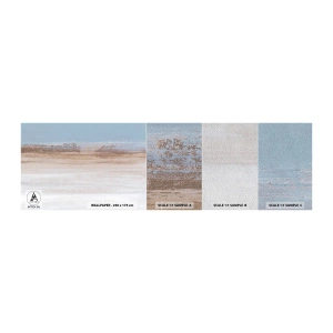 Fotobehang Monster Premium Sand - Dubbelzinnig landschap - Deel, Helder, Minimalisme - 100x30 cm