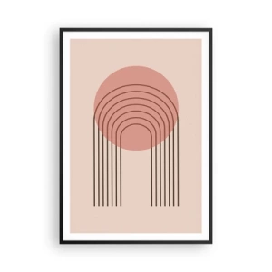 Poster in een zwarte lijst - Onweerstaanbare aantrekkingskracht - 70x100 cm