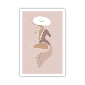 Poster - Een dame zijn - 61x91 cm