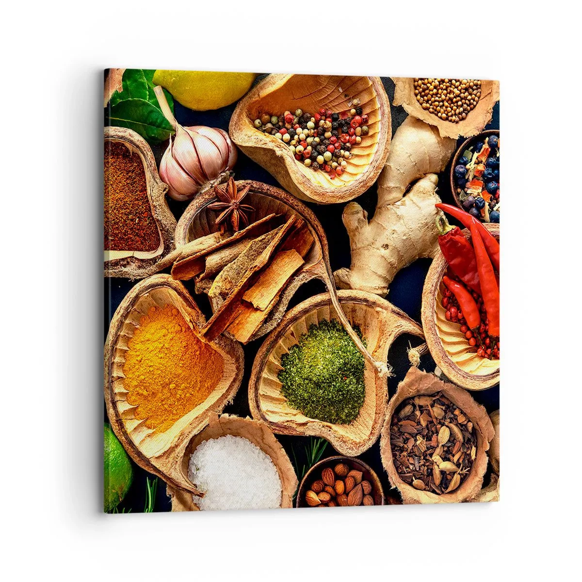 Schilderen op canvas - Neem wat je wilt - 70x70 cm