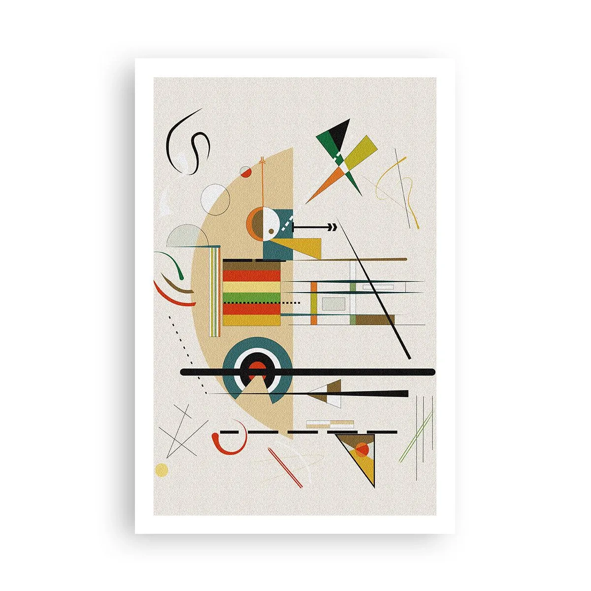 Poster - En de wereld lacht - 61x91 cm