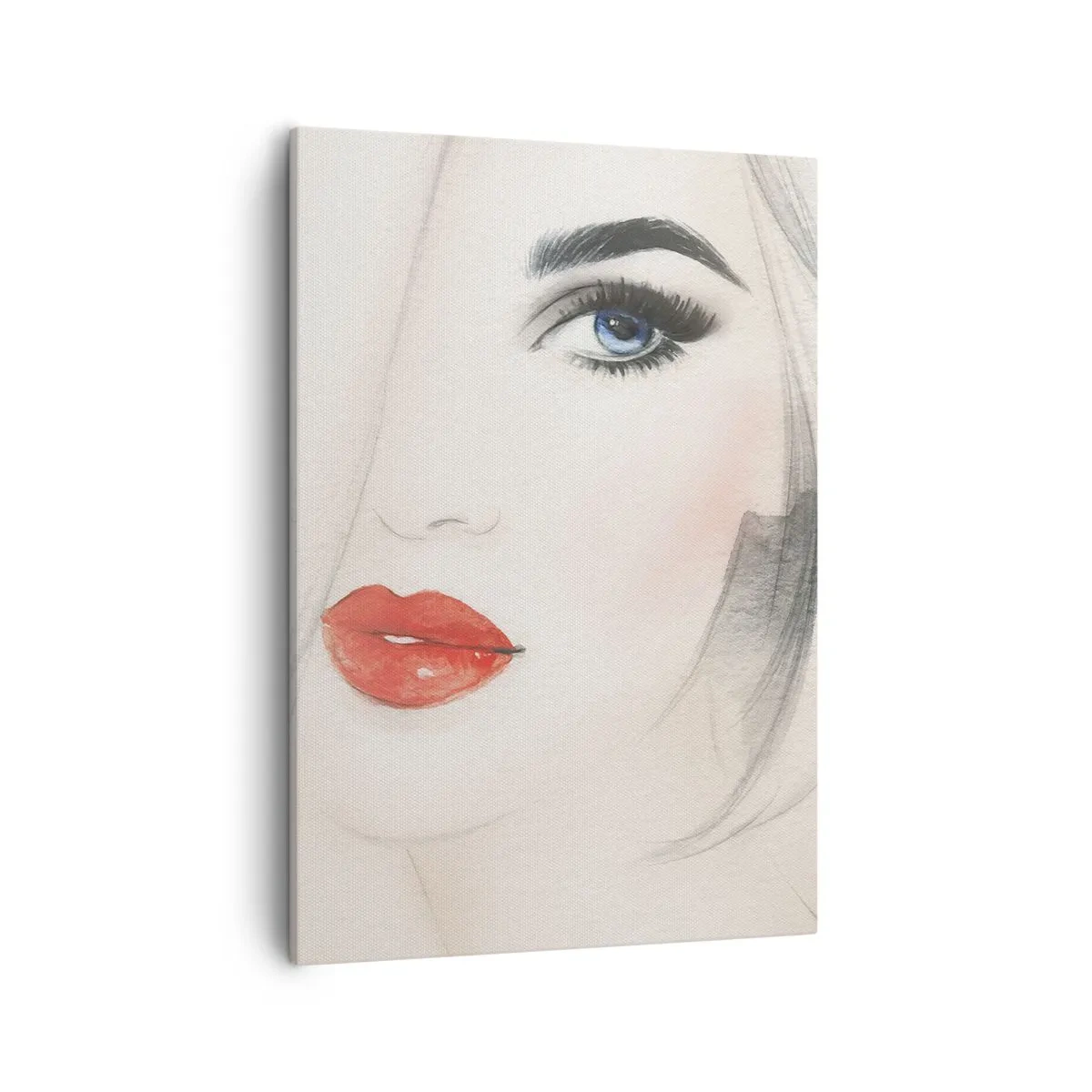 Schilderen op canvas - Het hypnotiseert en bedwelmt - 50x70 cm