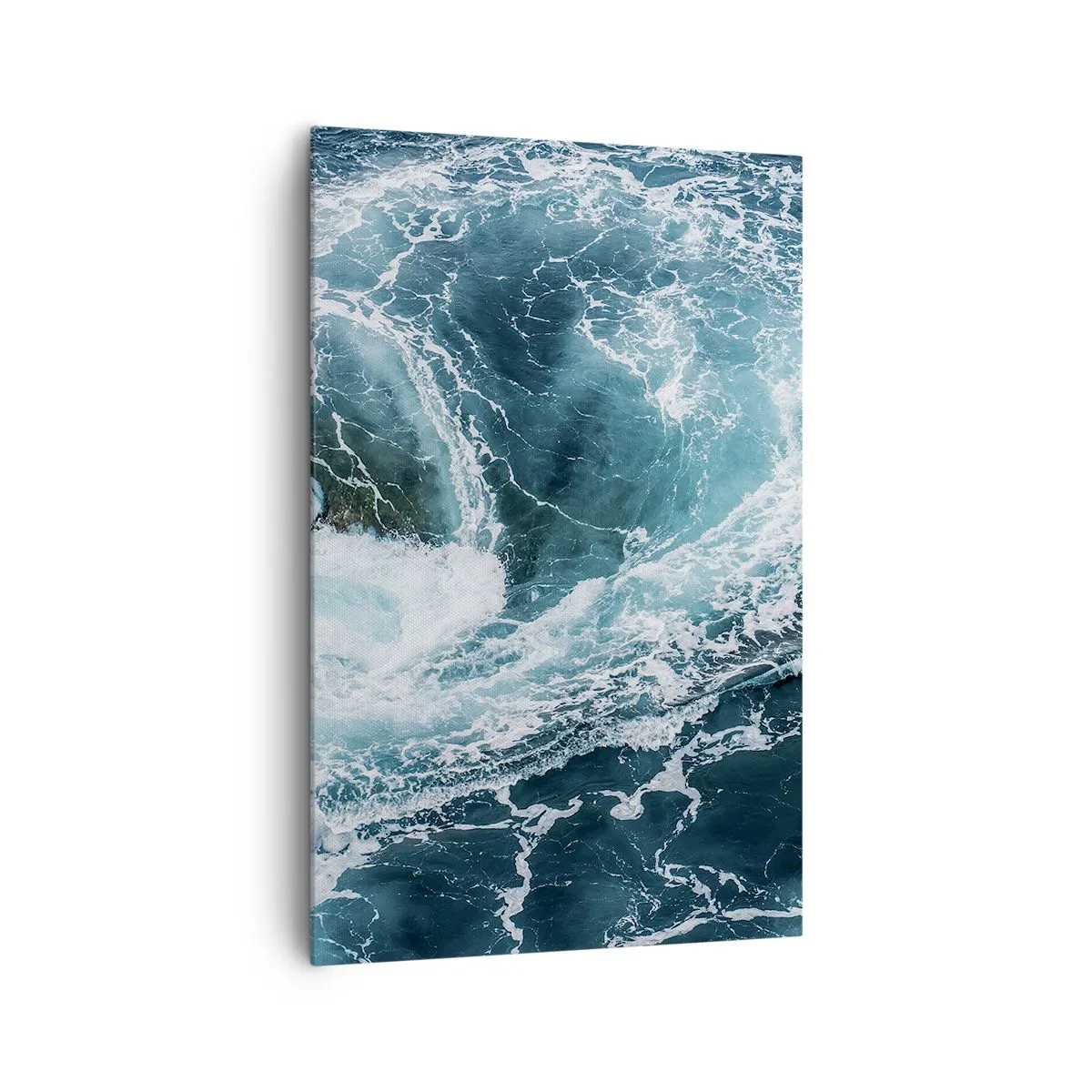 Schilderen op canvas - De poort naar het binnenste van de aarde - 80x120 cm