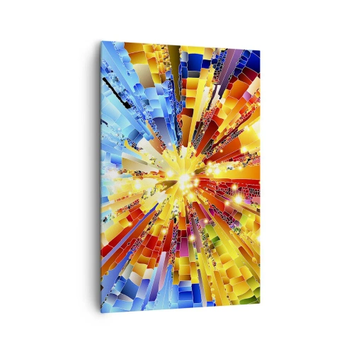 Schilderen op canvas - In medias res - 80x120 cm