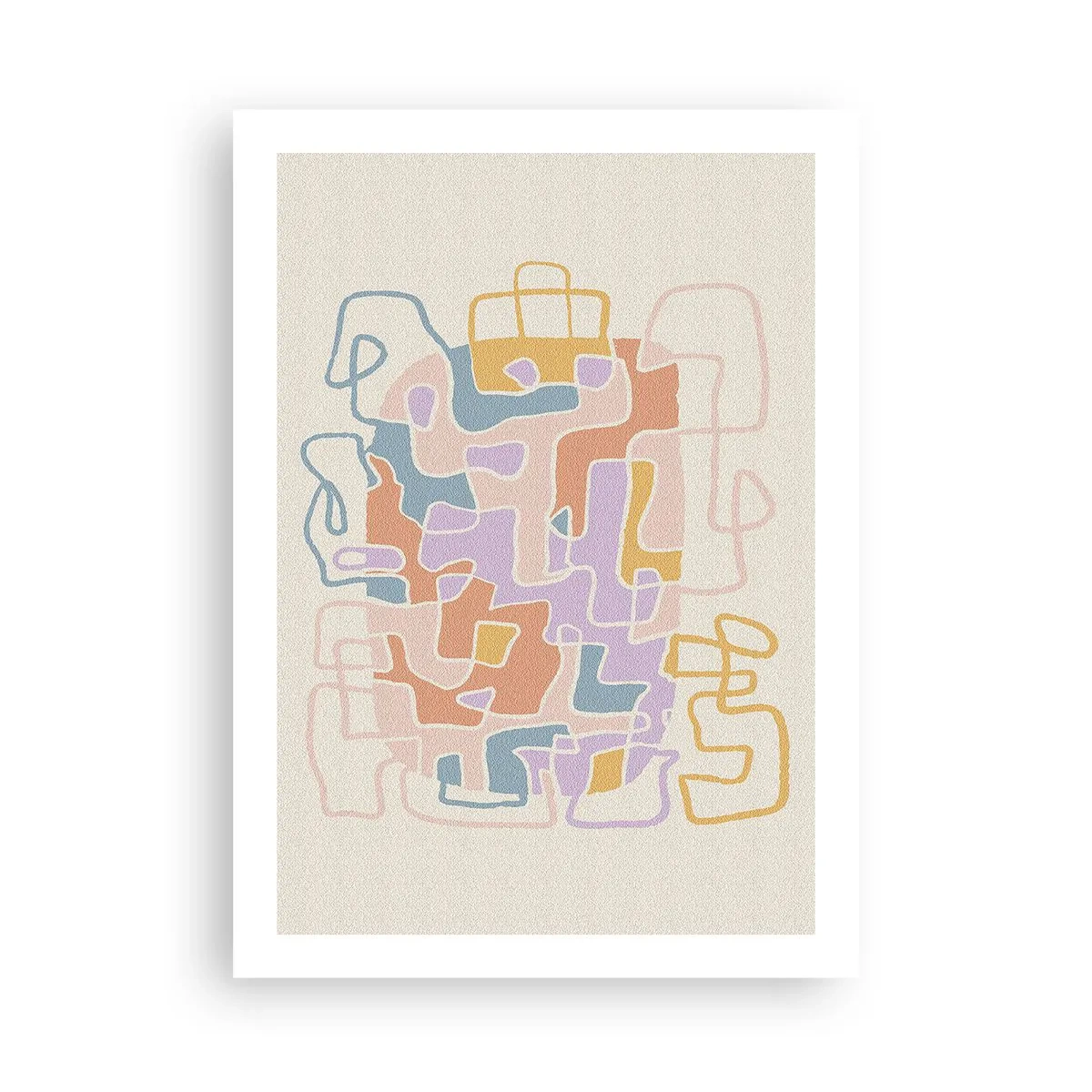 Poster - Labyrint – een vreugdevol avontuur - 50x70 cm