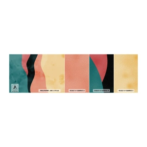 Fotobehang Monster Zelfklevend Deluxe Sticker - Conforme non-conformiteit - Abstractie, Deel, Moderne kunst. - 100x30 cm