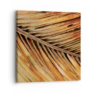 Schilderen op canvas - Kokos goud - 30x30 cm