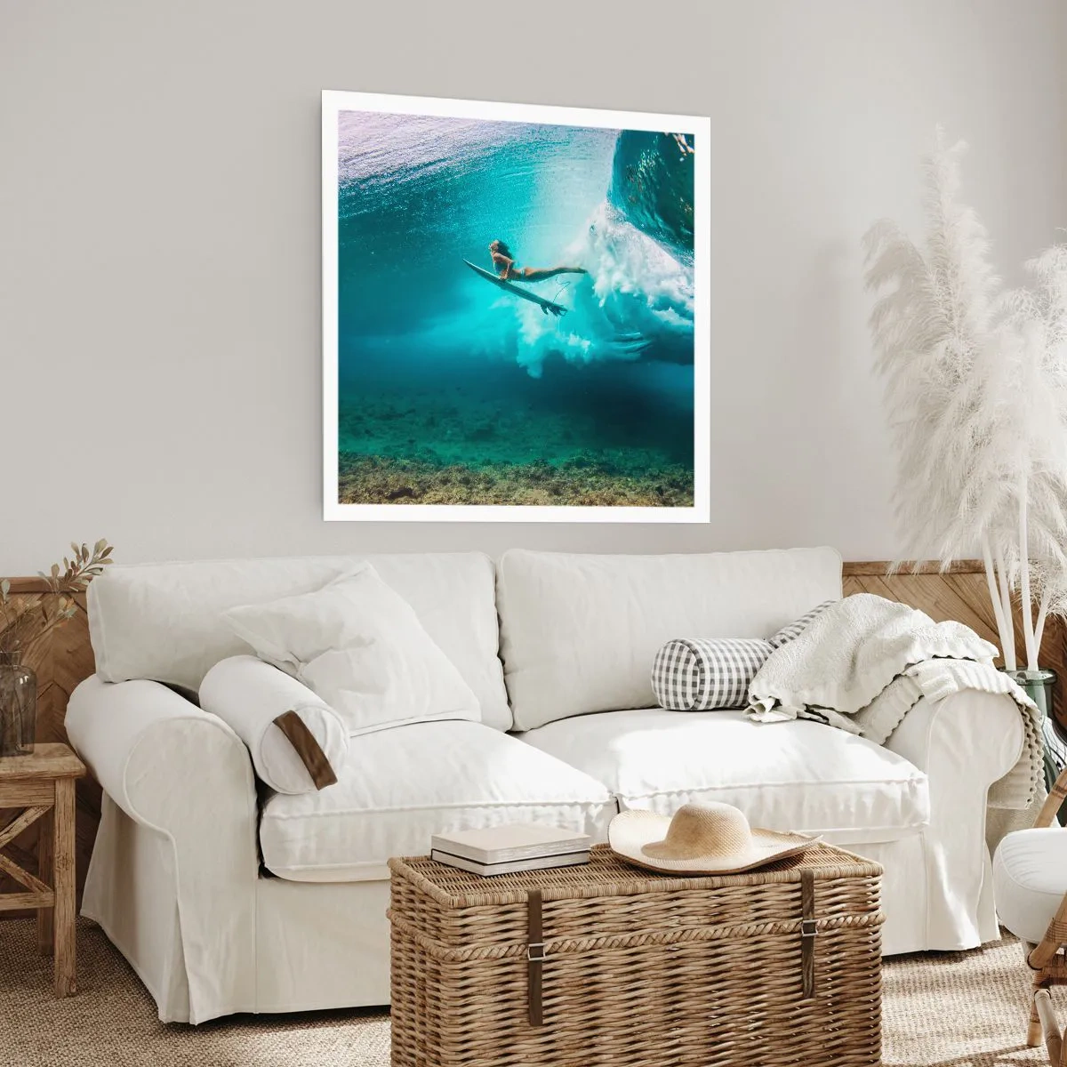 Poster - Onderwaterwereld - 40x40 cm