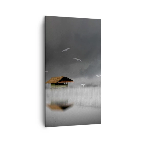 Schilderen op canvas - Beschutting tegen regen - 45x80 cm