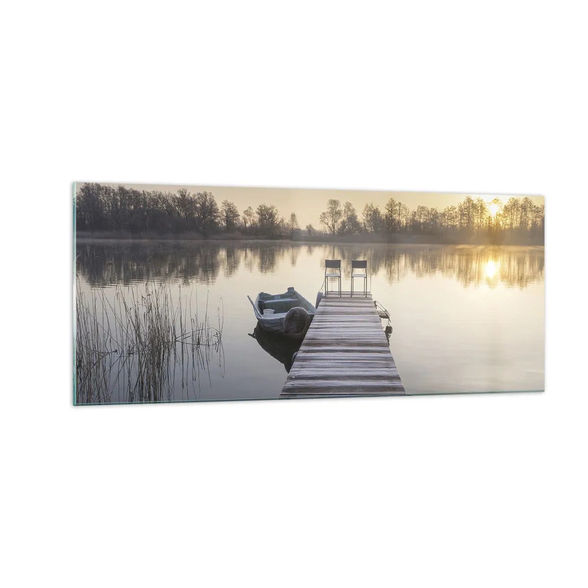 Schilderen op glas - Ik ben zo terug - 100x40 cm