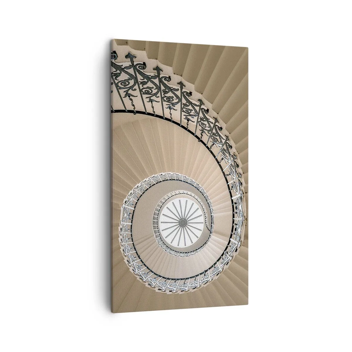 Schilderen op canvas - Binnenin de schaal - 45x80 cm