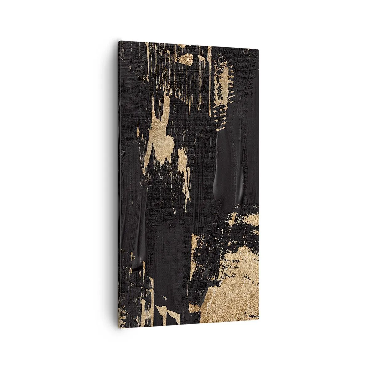 Schilderen op canvas - Spoor van aanraking - 55x100 cm