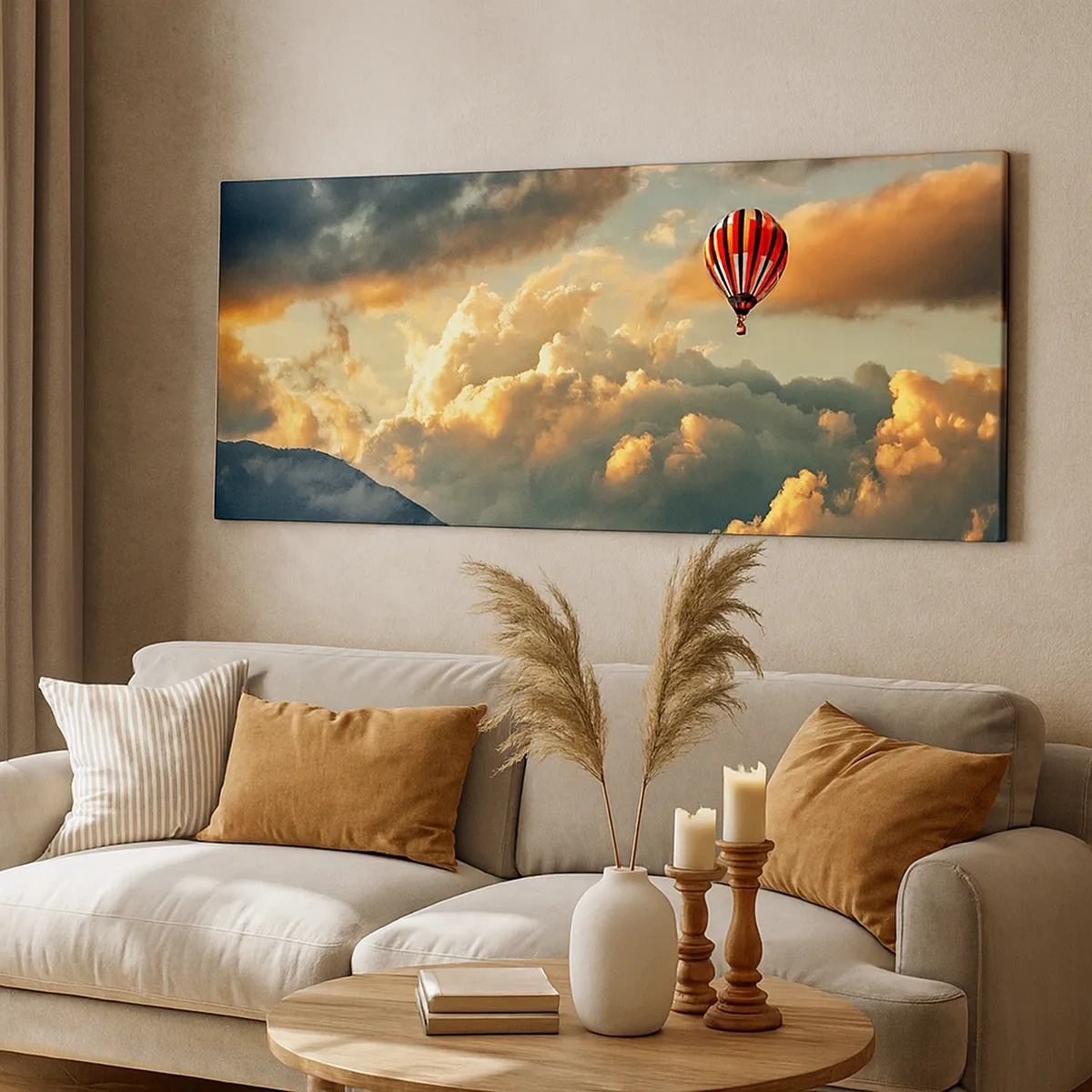 Schilderen op canvas - Ik vlieg omdat ik dat wil - 30x30 cm