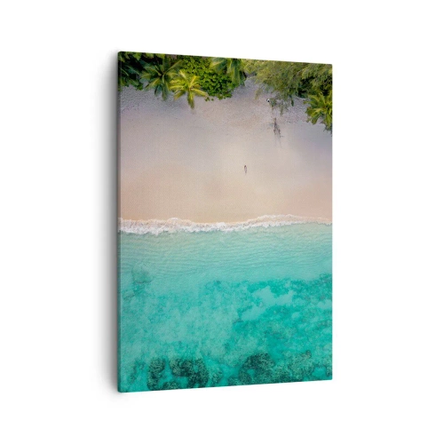 Schilderen op canvas - Paradijsstrand - 50x70 cm