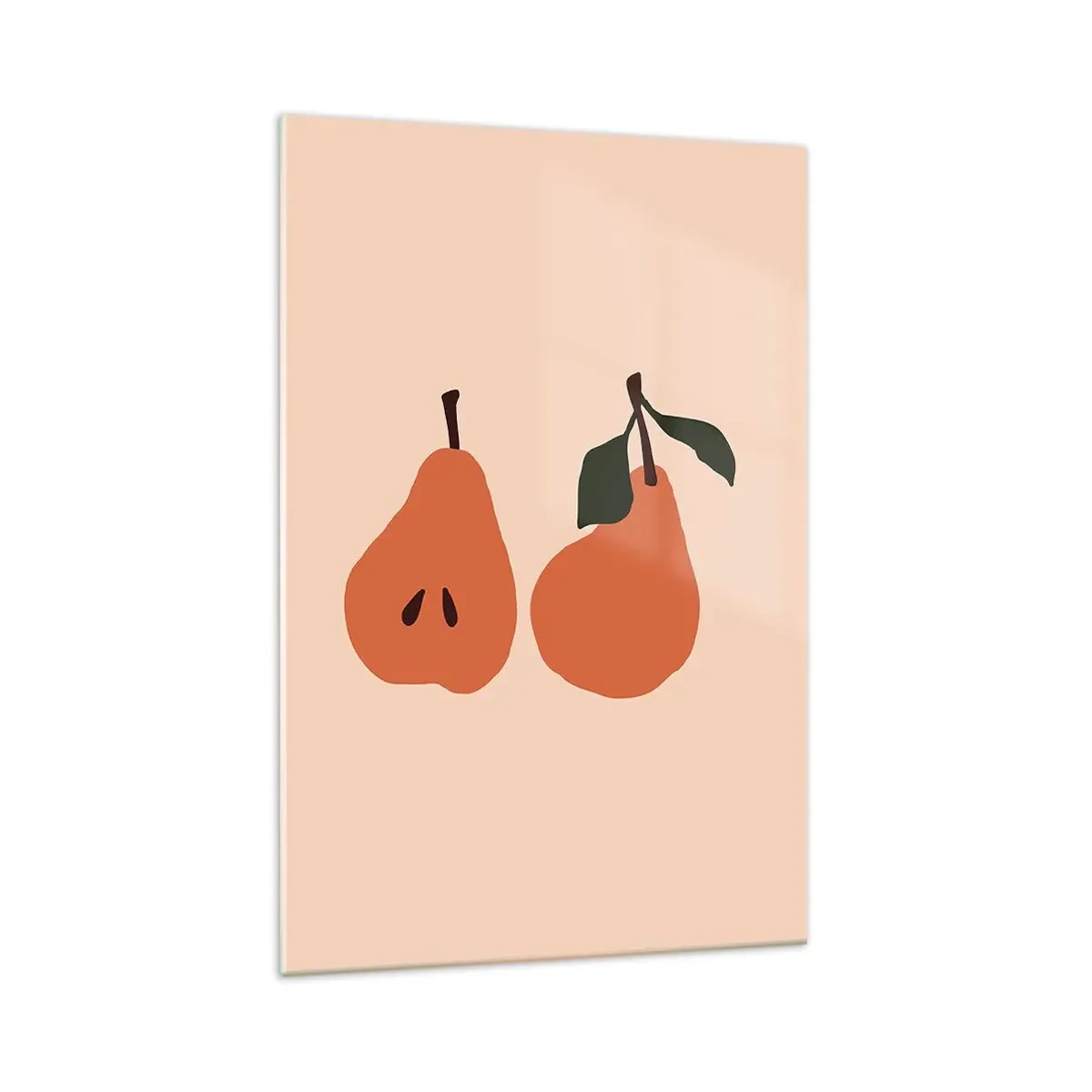 Schilderen op glas - Zoetheid zelf - 70x100 cm