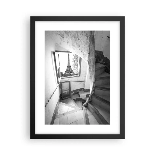 Poster in een zwarte lijst - Wat een uitzicht! - 30x40 cm