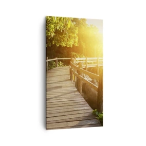 Schilderen op canvas - Nog een beurt, nog een wonder - 45x80 cm