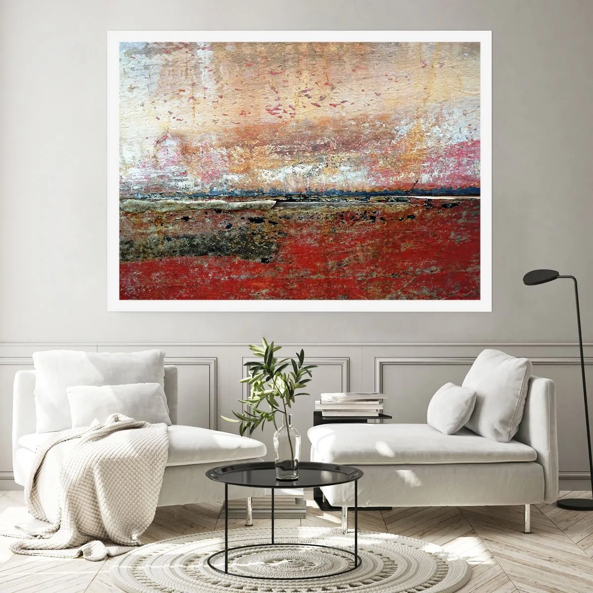 Poster - Wellicht is het de zee - 100x70 cm