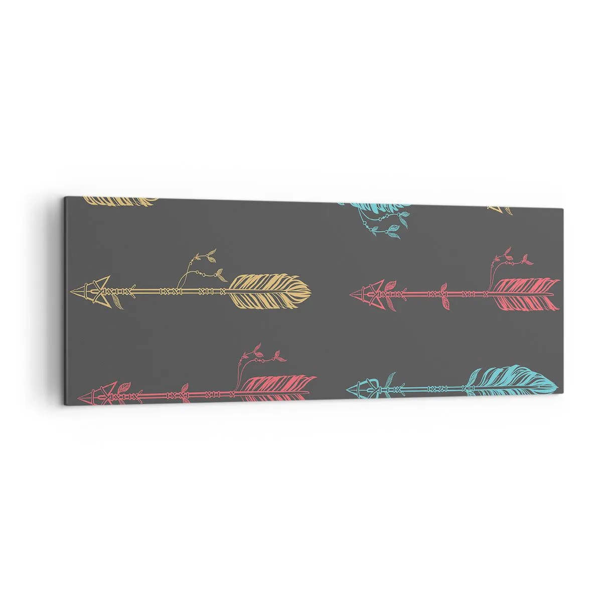 Schilderen op canvas - In de verordening - 140x50 cm