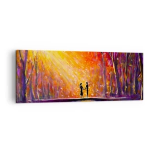 Schilderen op canvas - De hemel houdt ook van hen - 140x50 cm