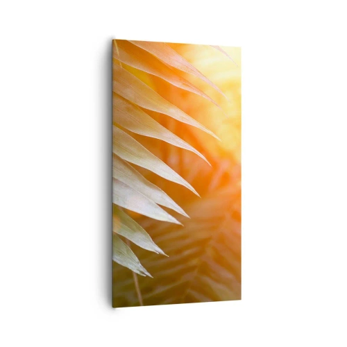 Schilderen op canvas - Ochtend in de jungle - 65x120 cm