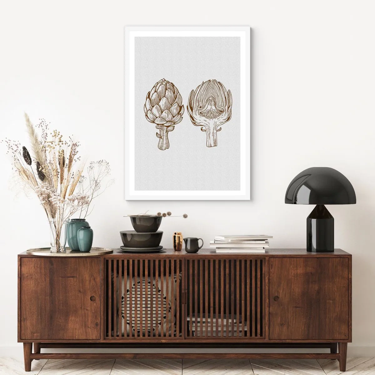 Poster in een witte lijst - Anatomieles - 70x100 cm