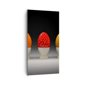 Schilderen op canvas - Fruit ontbijt - 65x120 cm