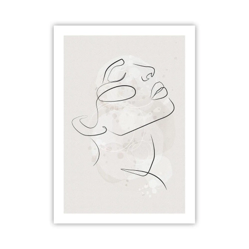 Poster - De omtrek van een droom - 50x70 cm