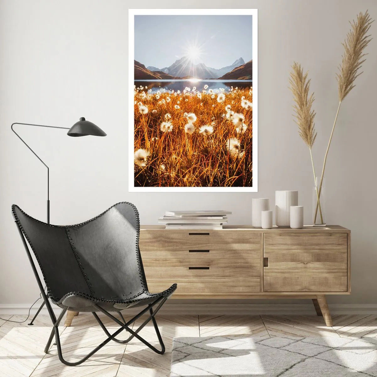 Poster - Steenhardheid, graszachtheid - 50x70 cm