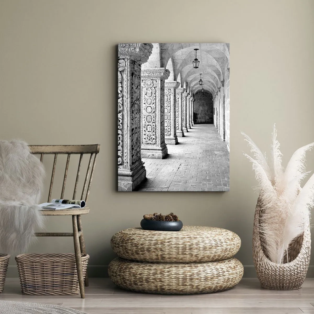 Schilderen op canvas - En waar naar toe….? - 50x70 cm