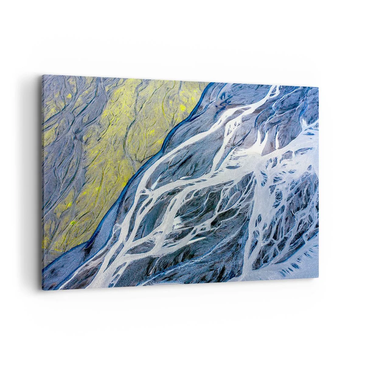 Schilderen op canvas - Rotstekeningen van de natuur - 120x80 cm