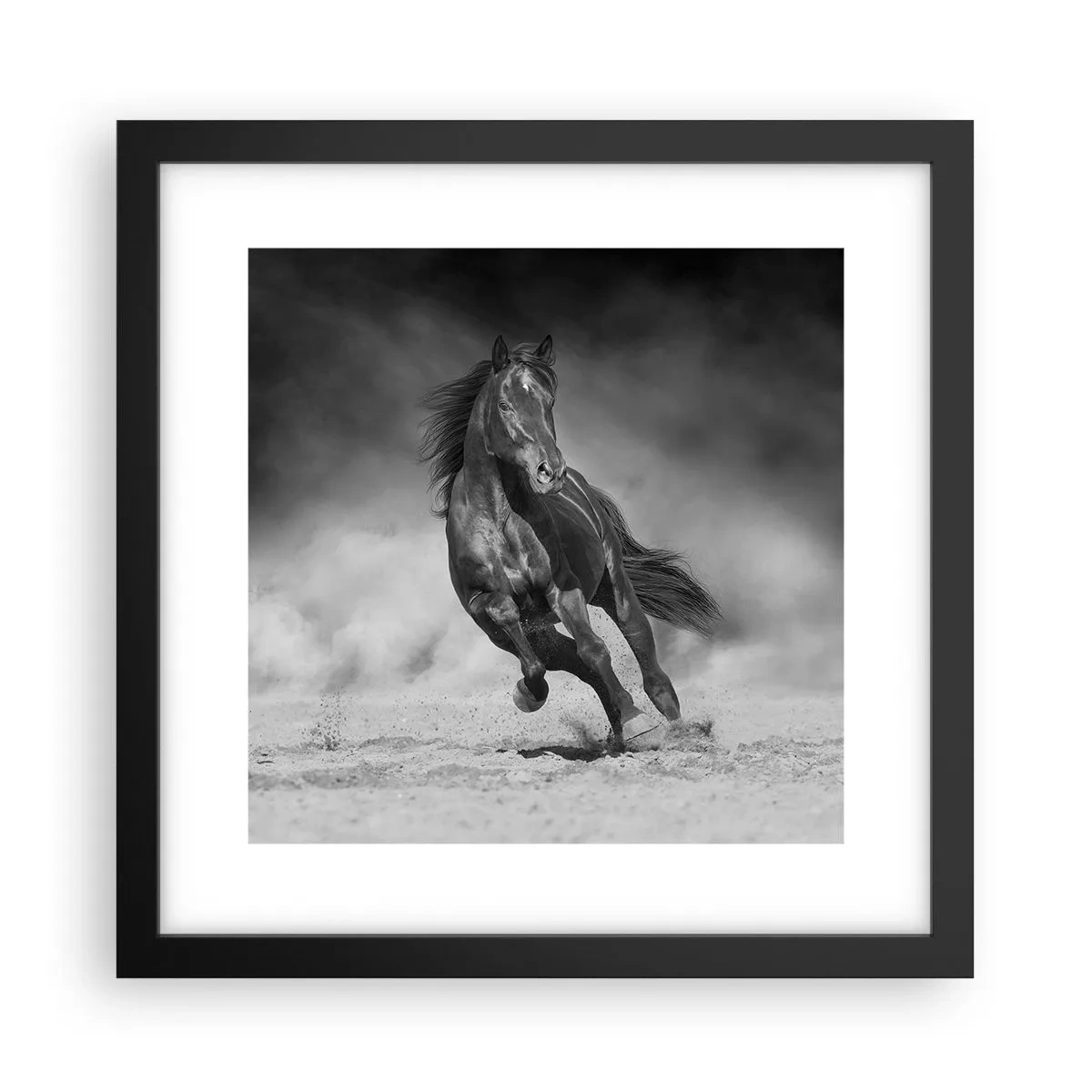 Poster in een zwarte lijst - De emir zelf waardig - 30x30 cm