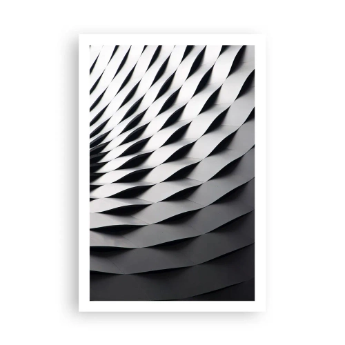 Poster - Aan de oppervlakte van de golven - 61x91 cm