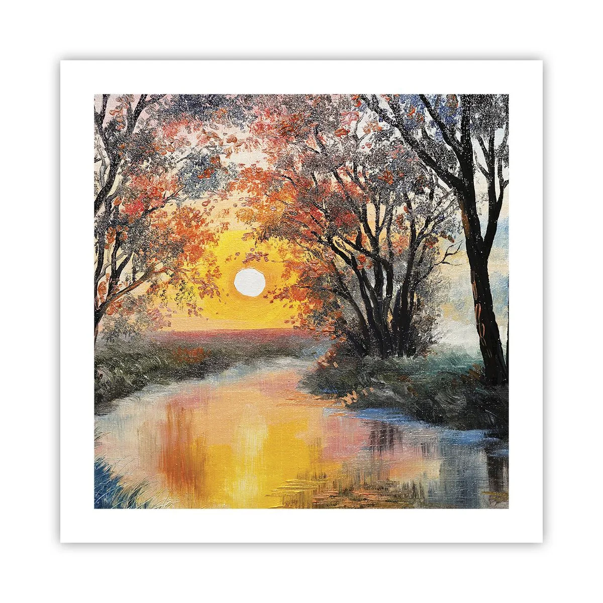 Poster - Herfst vibes - 50x50 cm
