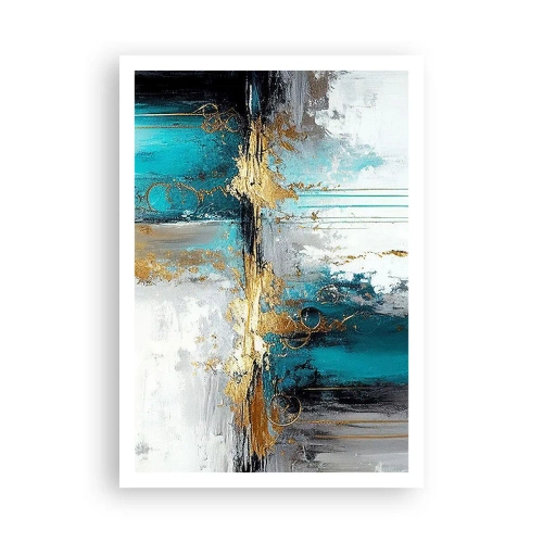 Poster - Alles vloeit - 70x100 cm