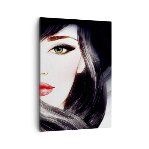 Schilderen op canvas - Saffier look - 50x70 cm