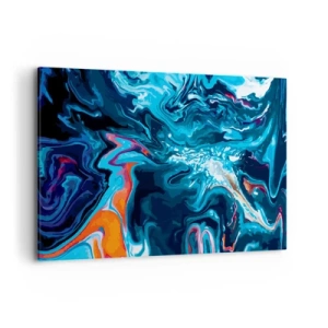 Schilderen op canvas - Reis naar het centrum van de hemel - 120x80 cm