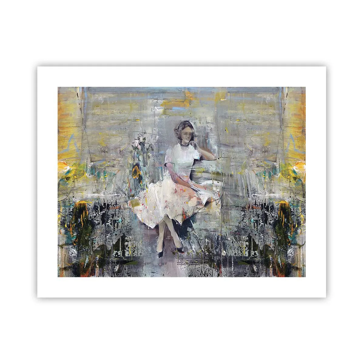 Poster - Klassiek en modern - 50x40 cm