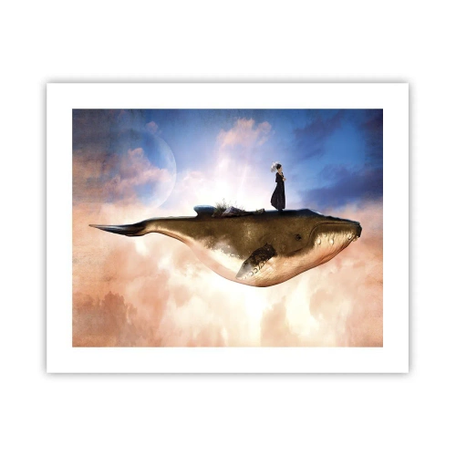 Poster - Een echte reis - 50x40 cm