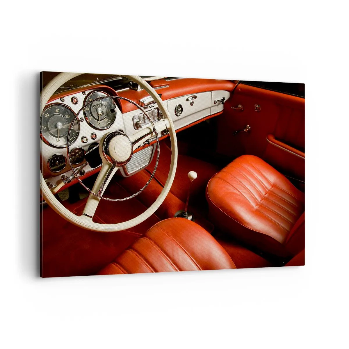Schilderen op canvas - Vintage luxe - 100x70 cm