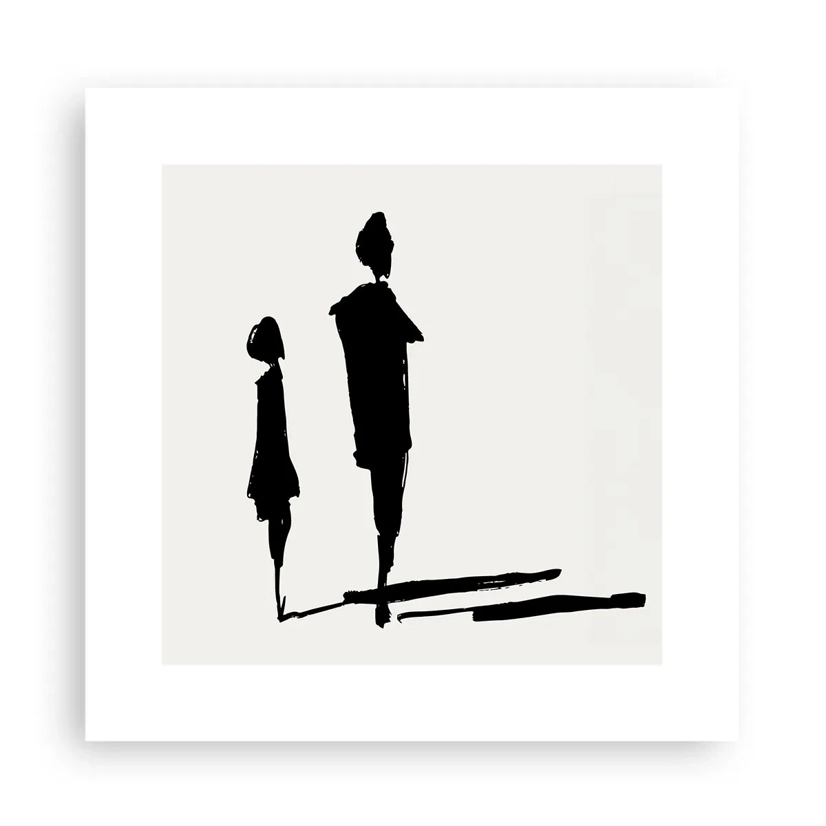 Poster - Zeker samen? - 30x30 cm