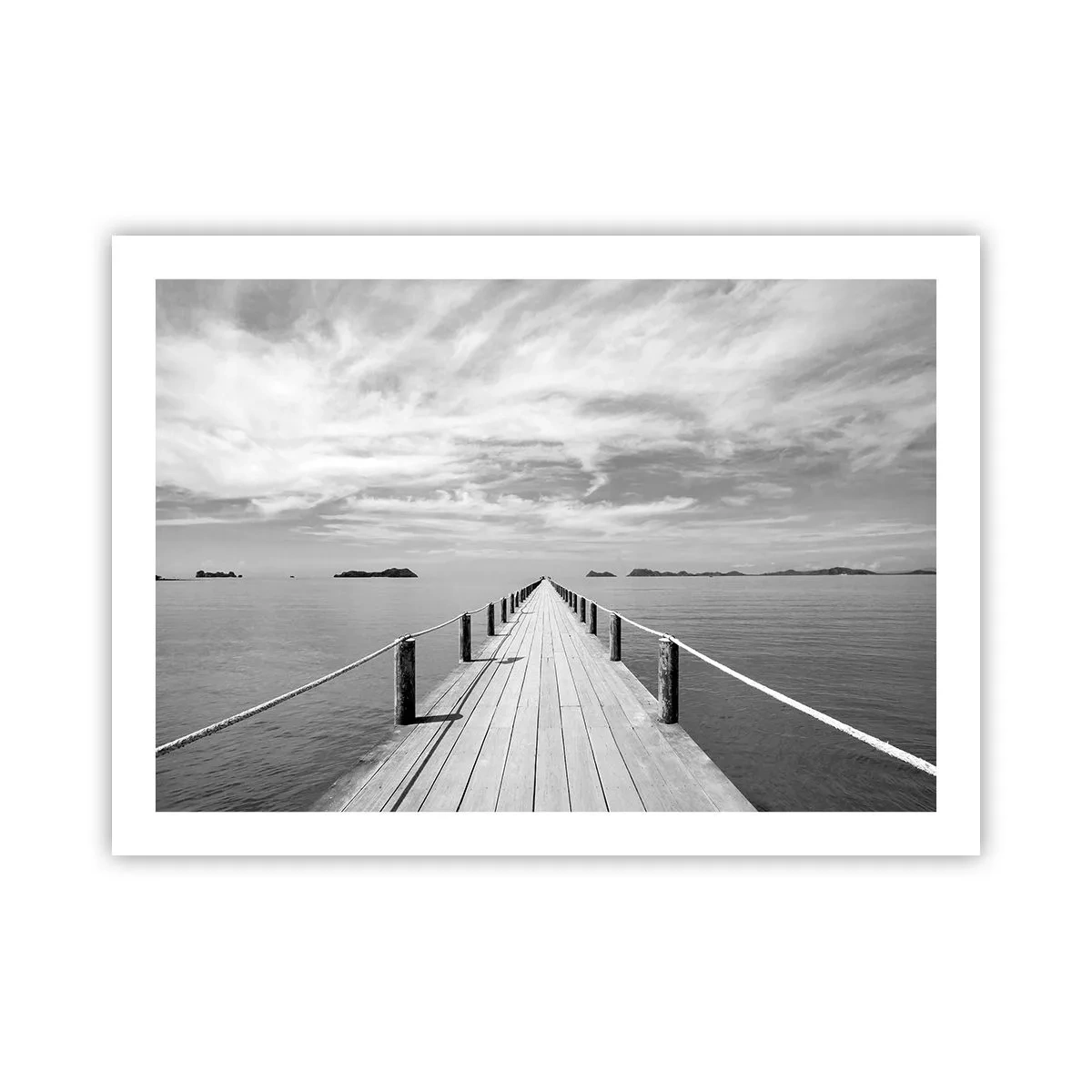 Poster - Of misschien een reis... - 70x50 cm