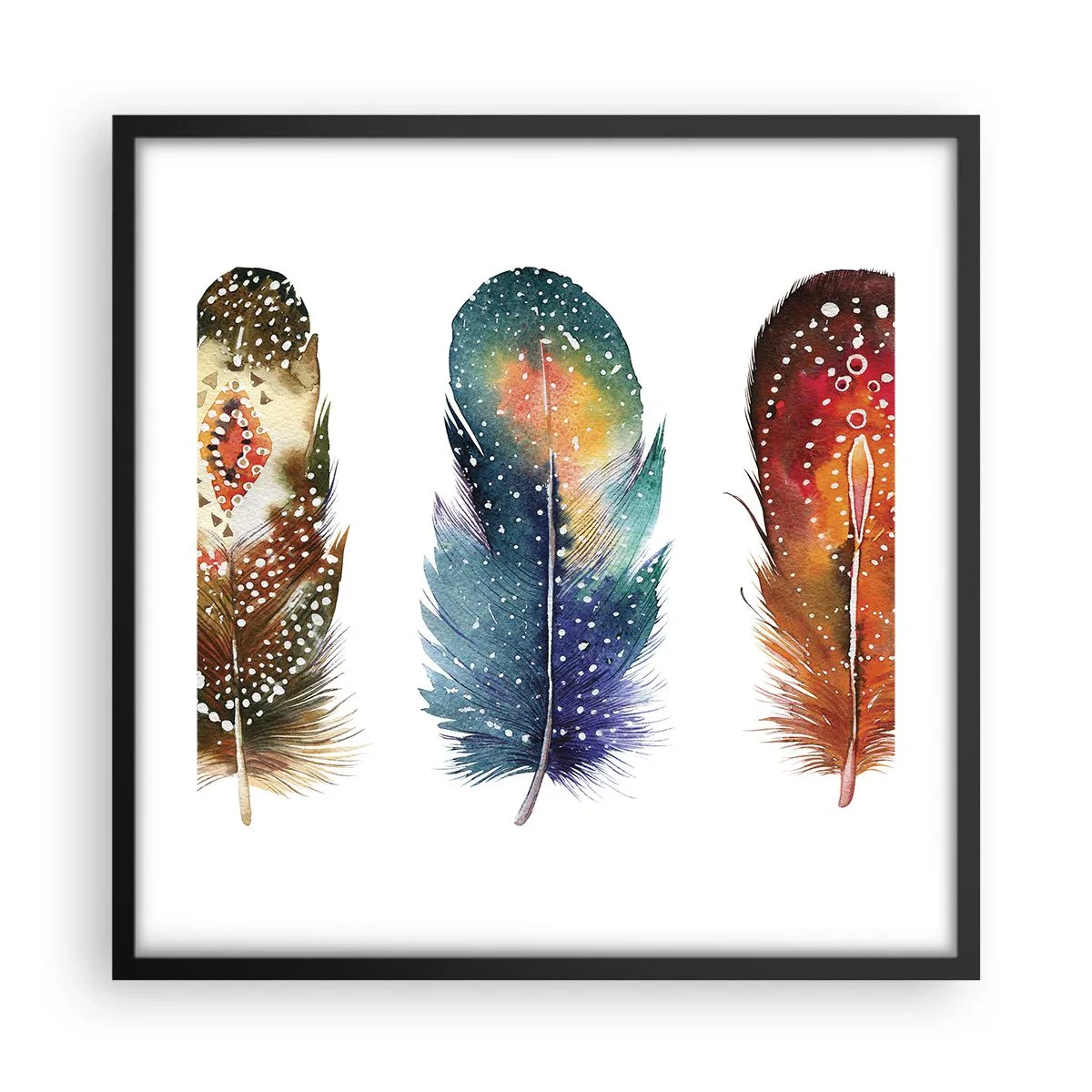 Poster in een zwarte lijst - Rituelen, ceremonies, geheimen - 50x50 cm