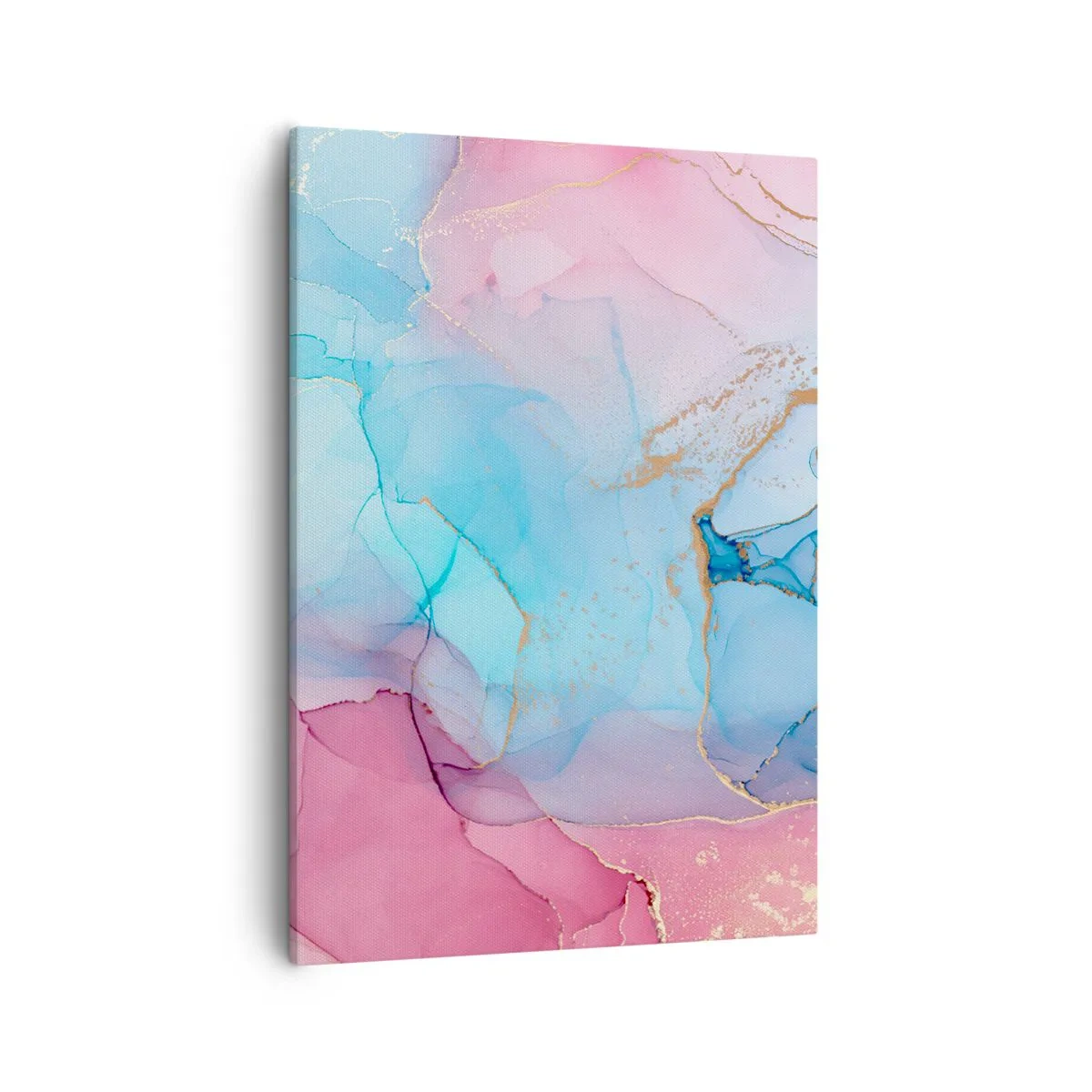 Schilderen op canvas - Ontmoeting en interpenetratie - 50x70 cm
