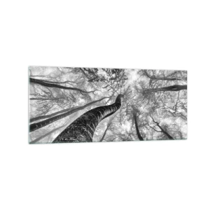 Schilderen op glas - Race naar het licht - 120x50 cm