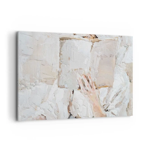 Schilderen op canvas - In een andere wereld - 120x80 cm