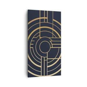 Schilderen op canvas - Draaien van dingen - 55x100 cm