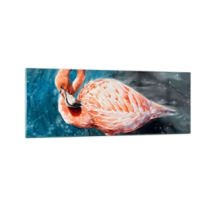 Schilderen op glas - Decoratief van aard - 140x50 cm