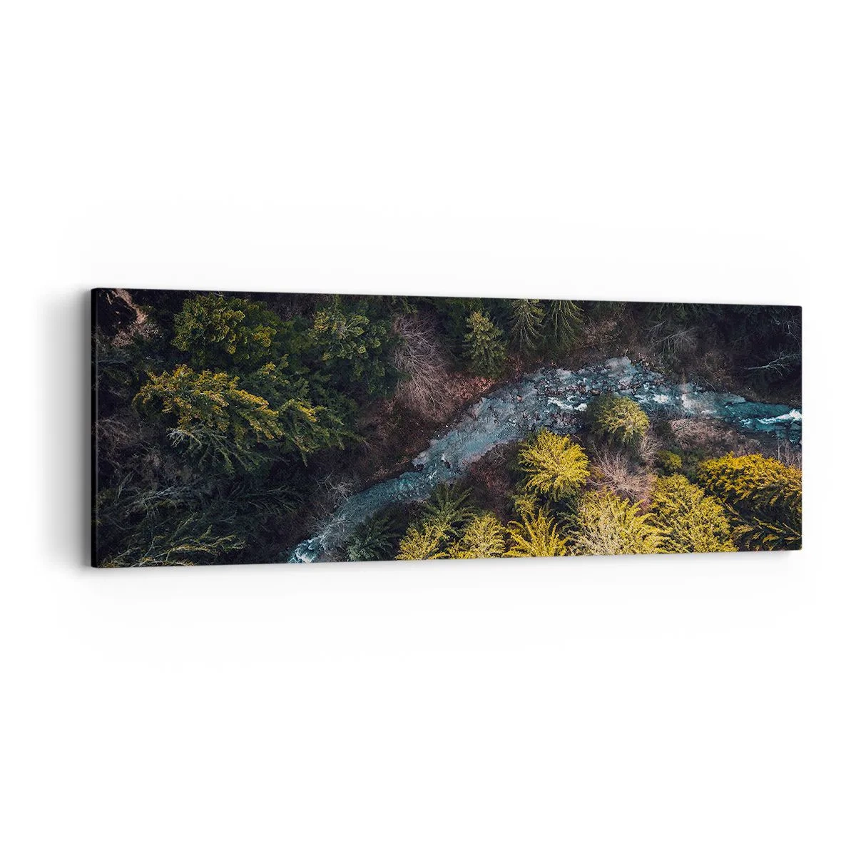 Schilderen op canvas - Snel, sneller en sneller - 90x30 cm