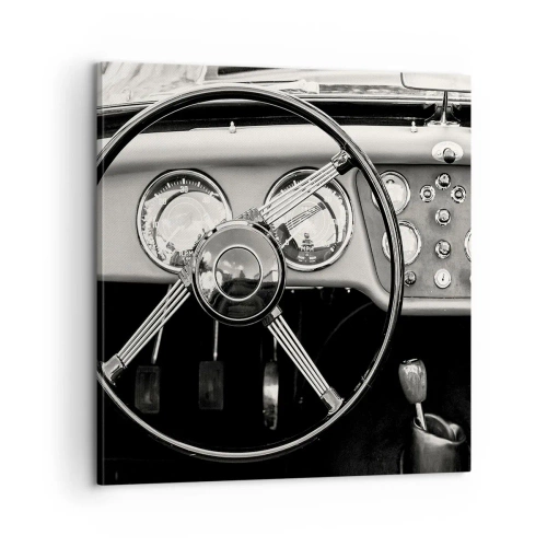 Schilderen op canvas - De droom van een verzamelaar - 60x60 cm